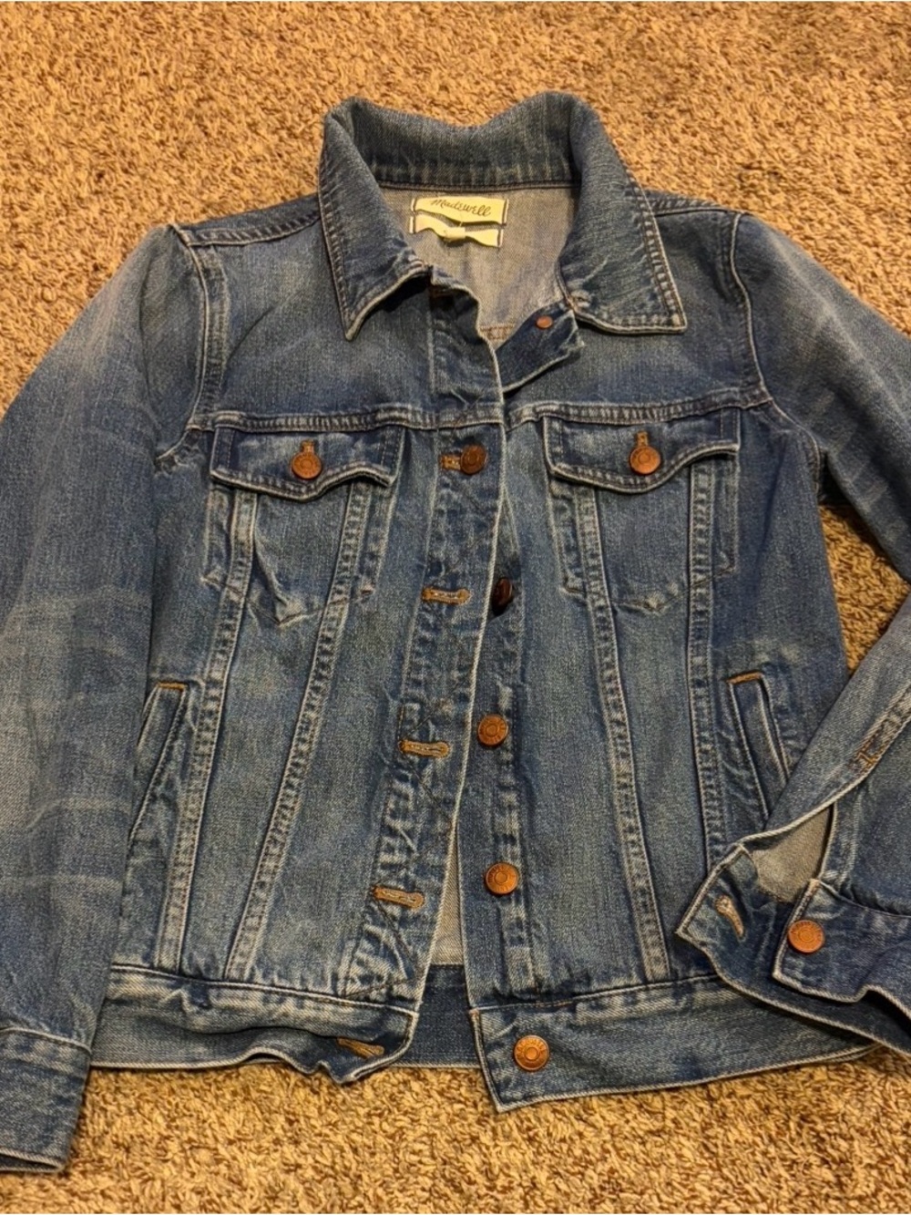 Madewell Blue Denim Jacket size small